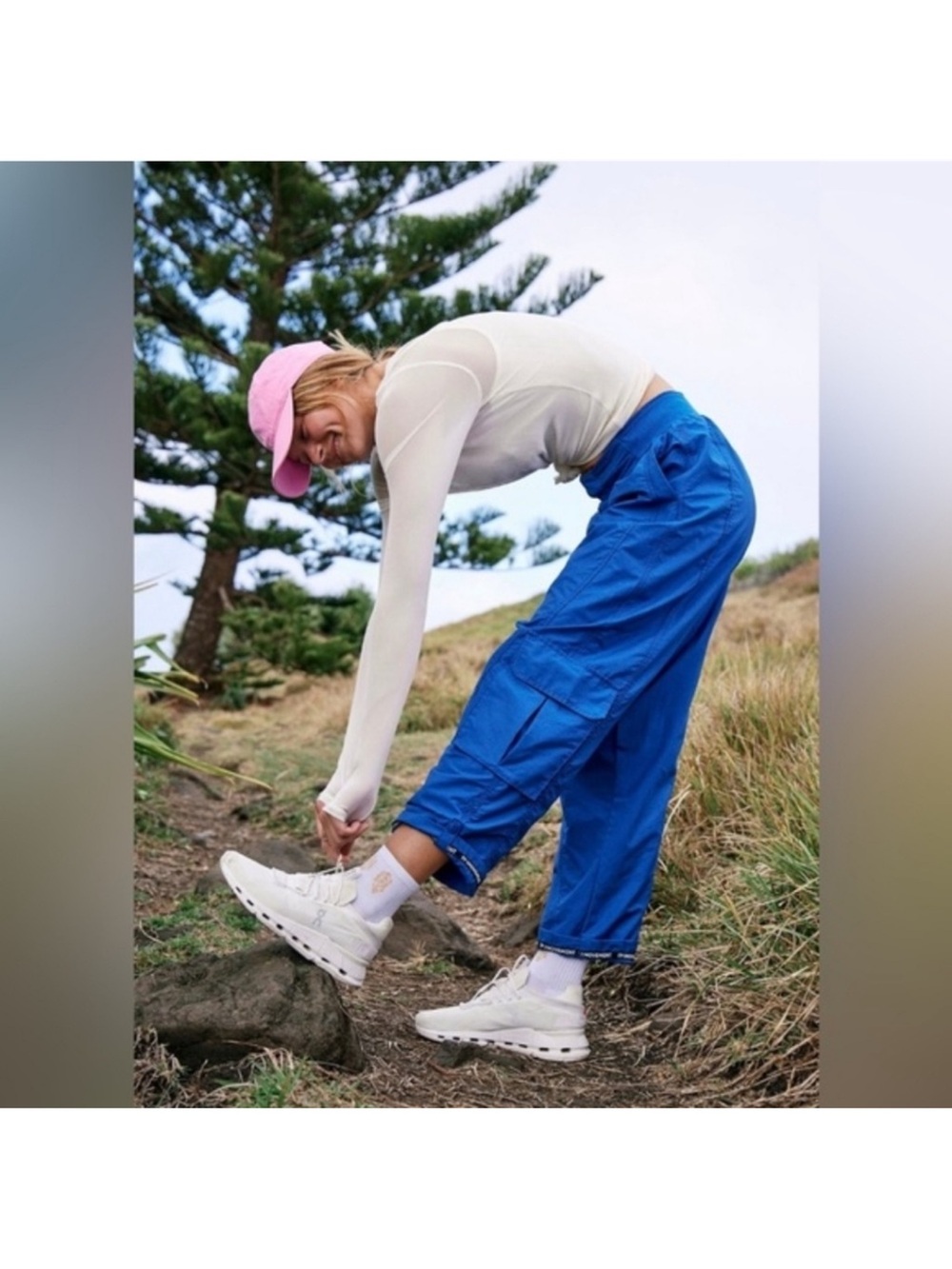 FP Movement by Free People Royal Blue Cargo Joggers